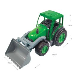 Tractor 64 x 29 cm Verde