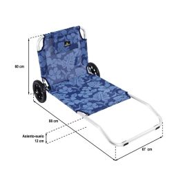 Silla Carrito Flower 60X88X67Cm