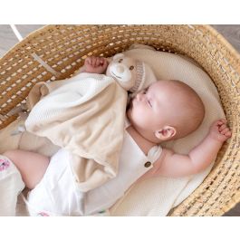 KioKids Doudou Osito con Gorro Beige para Bebé +0 Meses – Peluche de Apego Suave y Reconfortante de la Colección Dolci Amici