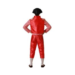 Disfraz Torero Rojo Hombre Adulto XXL con Capote