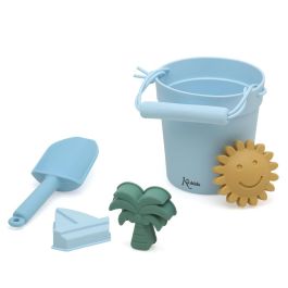 Set Juego De Playa De Silicona Azul Set Juego De Playa De Silicona Azul