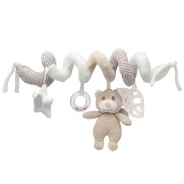 KioKids Peluche Espiral Osito Beige para Cuna y Silla de Paseo con Sonajero y Mordedor desde 0 Meses Colección Dolci Amici Con Caja KioKids Peluche Espiral Osito Beige para Cuna y Silla de Paseo con Sonajero y Mordedor desde 0 Meses Colección Dolci Amici Con Caja