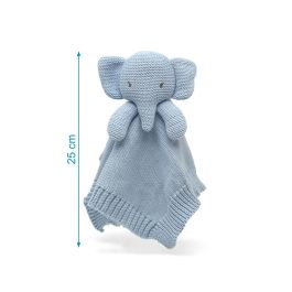 Dudú 25 cm Elefante Algodón Azul