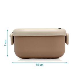 Caja Almuerzo 750 mL Pp Beige