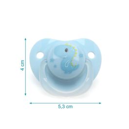 Chupete Dinosaurio 2 Unidades +18 M