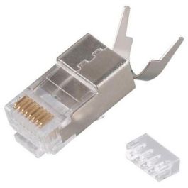 EQUIP 121148 Conectores Cat.8 RJ45 Blindados, Set de 50 Unidades, Color Gris Precio: 52.5000003. SKU: B1HYQ35CAW