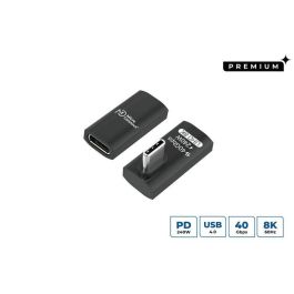MicroConnect Adaptador USB-C Macho-Hembra en Ángulo Recto, 240W, 40Gbps, USB4 Gen 3x2 Precio: 4.88999962. SKU: B13BABSWMV