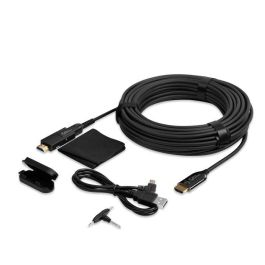 MicroConnect Premium Premium Optic Fiber HDMI Type A - HDMI Type D Cable with a HDMI Type A adapter, 15m MicroConnect Premium Premium Optic Fiber HDMI Type A - HDMI Type D Cable with a HDMI Type A adapter, 15m