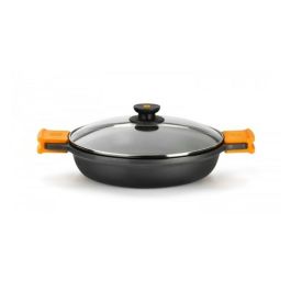 Cacerola BRA A270545 Negro Negro/Naranja Metal Aluminio (45 cm) Precio: 98.9500006. SKU: S0414433