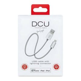 Cable Cargador USB Lightning iPhone DCU Plateado 1 m Precio: 18.94999997. SKU: S0428902