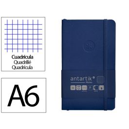 Cuaderno Con Gomilla Antartik Notes Tapa Blanda A6 Cuadricula Azul Marino 100 Hojas 80 gr Fsc Precio: 4.49999968. SKU: B19T4Y243Q