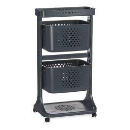 Carrito Verdulero Kinvara TP-747-2 Antracita Polipropileno Plástico 38 x 81,2 x 43,6 cm Precio: 35.58999983. SKU: S3610957