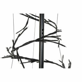 Árbol de Navidad DKD Home Decor Blanco Negro Metal 70 x 70 x 190 cm (2 Unidades)