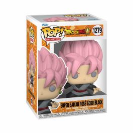 FUNKO Figura POP Dragon Ball Super Super Saiyan Rose Goku Black Exclusiva Vinilo 9cm