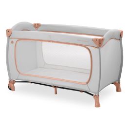 Hauck HAU1731647229433 Cuna de Viaje Sleep N Play Go Plus 60x120 cm Plegable con Ruedas desde el Nacimiento, Corcho Polvoriento