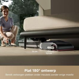 Dreame AAAOS15275 H15 Pro Aspiradora de Brazo Robótico AI DescendReach, Triple Filo, 21 kPa, Antienredos, Limpieza Cepillo Inmersivo 100 °C