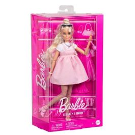 Muñeca barbie deluxe vestido con lazo. Precio: 20.89999967. SKU: B18VRH4V6S