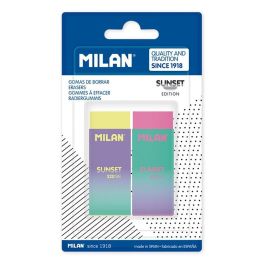 Milán Goma de borrar Nata 320 Edición Sunset, Blister 2 Unidades, Amarillo/Rosa Precio: 2.78999985. SKU: S7908657