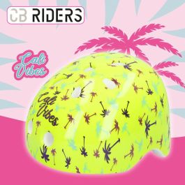 Casco de Ciclismo para Niños Colorbaby Neon Cali Vibes Amarillo (4 Unidades) Casco de Ciclismo para Niños Colorbaby Neon Cali Vibes Amarillo (4 Unidades)
