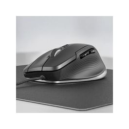 3DConnexion CadMouse Compact Ratón Óptico USB Tipo A, Negro para Oficina, 7 Botones Programables, Diestro