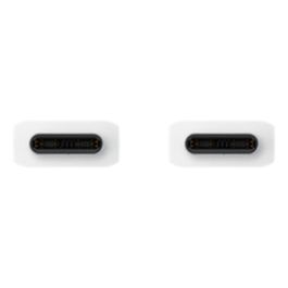 Samsung EP-DX310JWEGEU Cargador Carga y Transmisión de Datos Rápida 60W USB-C Doble 1.8m Blanco