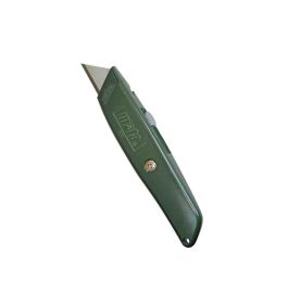 Mota Herramientas C100 Cúter Metálico Retráctil Hoja Trapezoidal Traba Manual 155 mm - 6" Precio: 4.49999968. SKU: S7917244