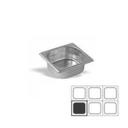 VOLLRATH PUJADAS Cubeta GN 1/6 Inox 18% 1 Litro para Cocina, Dimensiones 16.2 cm x 17.6 cm x 6.5 cm h, Compatible Inducción Precio: 3.95000023. SKU: B1DAPEZDQD