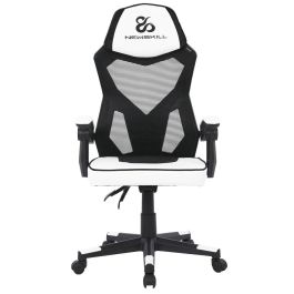 Newskill Gaming Eros Silla para videojuegos de PC Asiento acolchado Negro, Gris, Blanco