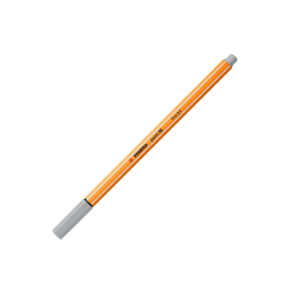 Stabilo Rotulador Point 88 Gris Caja 10 Ud