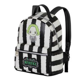 Karactermania Mochila Heady Bitelchús / Beetlejuice Stripes Urbana PVC Poliéster con Cremallera y Bolsillos 16 x 25 x 29 cm Precio: 31.20832. SKU: B1B44AJGKG