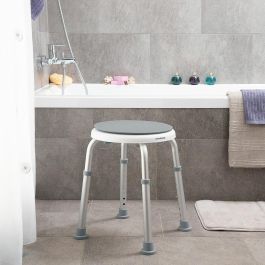 Taburete de Baño Giratorio y Regulable Roshawer InnovaGoods Taburete de Baño Giratorio y Regulable Roshawer InnovaGoods