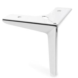Q&Q Pata Metálica Clayton de Metal Duradero para Sofá y Mueble, Acabado Cromo, Base 125x125 mm, Altura 120 mm Precio: 3.78999951. SKU: B1CAKBT7PN
