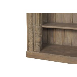 DKD Home Decor Estantería de Teca Colección Unique / Antique para Item Home con 4 Estantes 168x56x272 cm