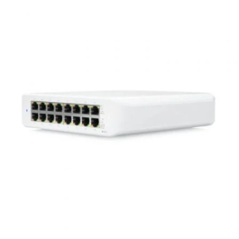 Ubiquiti Switch UniFi Lite 16 PoE (USW-Lite-16-PoE) - Switch Gestionado 16 Puertos Gigabit, 8 Puertos PoE+ 32W, 45W Total, 32 Gbps, UniFi Network Precio: 218.94999973. SKU: S0235471