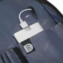Dicota Eco Backpack SELECT 13-15.6", 19.5 L, 300D recycled PET, Black