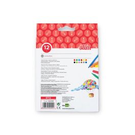 Rotulador Liderpapel Slim Caja De 12 Unidades Colores Surtidos