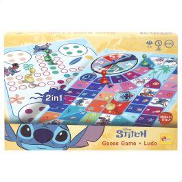 LISCIANI - Juego Parchís y Oca Disney Stitch - para 2-4 Jugadores, Edad +6 Años Precio: 9.5000004. SKU: B1FZJAT48Z
