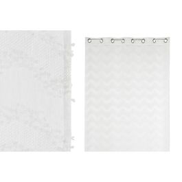 Cortina Urban DKD Home Decor Blanco 260 x 260 x 140 cm