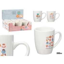 Vessia Taza Porcelana Coffee House Surtidos 350 ml (12.4 x 10 x 8.3 cm) (Set de 27) Precio: 39.49999988. SKU: B168G8FW2W
