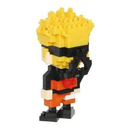 Bandai Nanoblock Naruto Uzumaki Figura de Construcción de Bloques