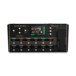 HEADRUSH Prime Pedalera Multiefectos Guitarra y Voz con Pantalla Táctil 7", Modelado Amp/Mic y Wi-Fi para Campañas