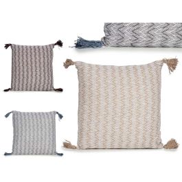 Cojín Relleno 45x45 cm - Surtidos Colores - 100% Algodón - Giftdecor (12 Unidades) Precio: 61.49999966. SKU: S3606500