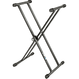 Soporte Teclado T20 Formato "X" / Perfil Doble - Negro Precio: 44.79000009. SKU: B12GF7MMA3