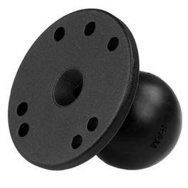 RAM Mounts Plato Redondo con Bola de 1.5" y Patrón AMPS - RAM-202U
