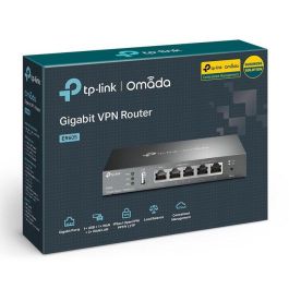 Tp-Link ER605 Router VPN Gigabit Omada SDN, 5 Puertos Gigabit, 3 WAN, USB para Banda Ancha Móvil, 20 Conexiones IPsec Tp-Link ER605 Router VPN Gigabit Omada SDN, 5 Puertos Gigabit, 3 WAN, USB para Banda Ancha Móvil, 20 Conexiones IPsec