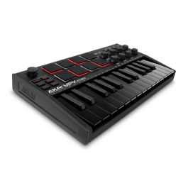 Akai Pro Mpk Mini Mk3 Controlador MIDI de 25 Teclas con Pads MPC y Pantalla OLED