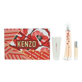 Set Kenzo: Flower Ikebana Sakura, Eau De Parfum, For Women, 75 ml + Flower Ikebana Sakura, Eau De Parfum, For Women, 10 ml + Flower Ikebana Sakura, Hydrating, Body Lotion, 75 ml Precio: 81.89000006. SKU: B174RPQNYE