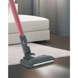 Hoover Aspiradora Escoba Inalámbrica HF322TH - 22V - 40 min Autonomía - Depósito 0,7L - Negro/Rojo