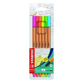 Stabilo Rotulador de fibra point 88, blister 6 colores neón surtidos, trazo 0,4 mm Precio: 5.59000035. SKU: B1J9J535KS