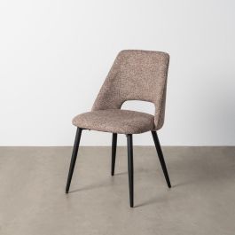 Silla Jaspeado Taupe Tejido-Metal 50 X 57 X 81 cm Precio: 103.0073. SKU: B15LQFWDJQ